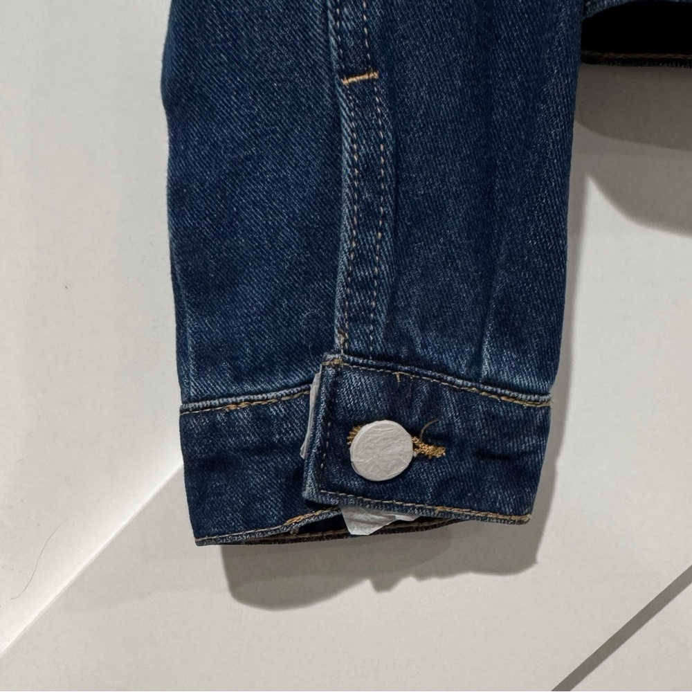 BRIT.NY | ✨NWT Jean Jacket with Chain Pattern - Picture 4 of 4